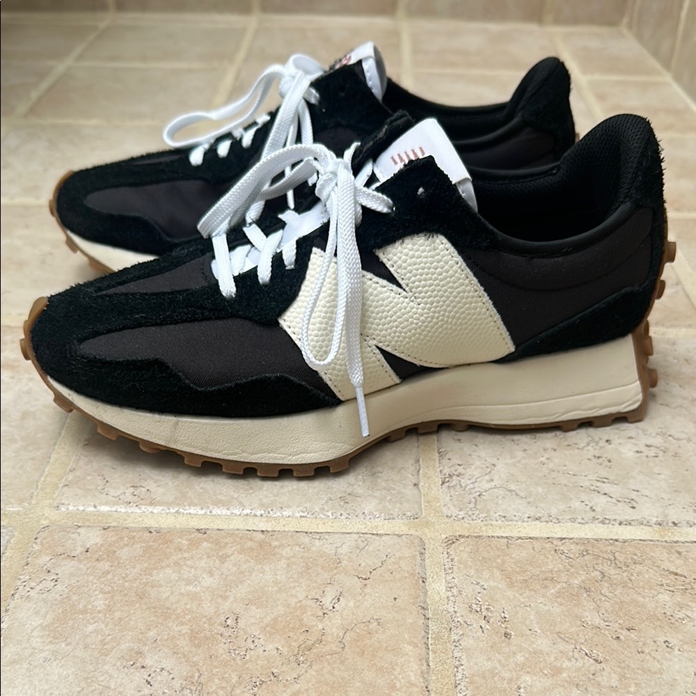 New Balance Black and White Sneakers